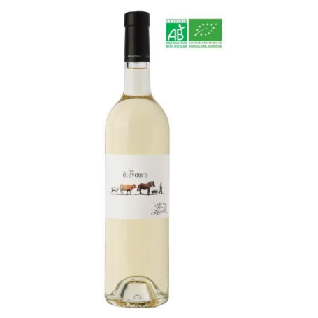Château Lauduc Les Éleveurs 2024 - Vin Blanc Bio d'Entre-deux-Mers