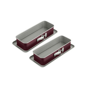 Lot de 2 moules à cakes à charnière Dr. Oetker - 30 cm