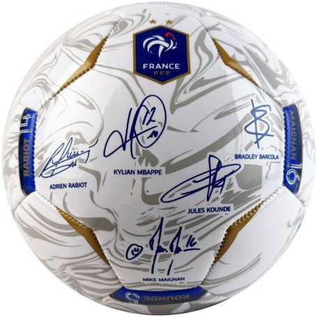 Ballon de Football FFF Photoball T5 - Design Moderne et Épuré