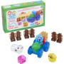 Coffret Ferme Jelly Blox - Jeu de Construction Souple pour Enfants