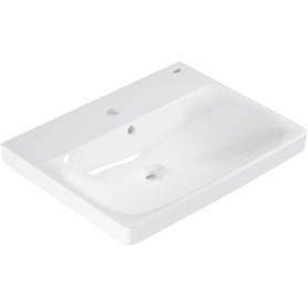 Lavabo Suspendu Rectangulaire en Porcelaine Vitrifiée GROHE Euro Ceramic 60 cm