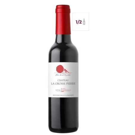 Château La Grosse Pierre Blaye Côtes de Bordeaux - Vin Rouge 37,5 cl