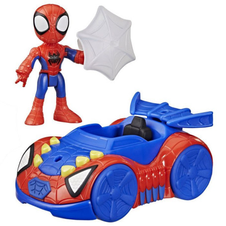 Véhicule Arachno-Bolide Spidey avec Figurine et Accessoire