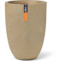 Vase Élégant Bas Beige Smooth NL - CAPI EUROPE