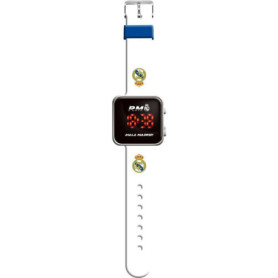 Montre LED Real Madrid pour Enfants - Blanc
