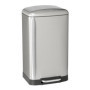 Poubelle à Pédale GREENWICH 40L en Inox Brossé