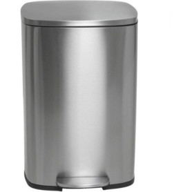 Poubelle de Cuisine à Pédale Inox Brossé 50L - Modèle ADMIRAL