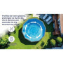 Kit Piscine Hors Sol Ronde GRE Ø480 cm avec Filtration et Échelle
