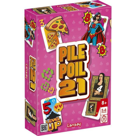 Pile Poil 21 - Le Jeu de Cartes Fun et Surprenant