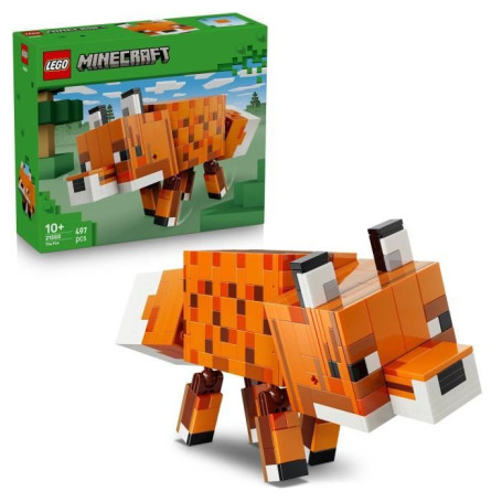 LEGO Minecraft - Le Renard Amusant à Construire pour Enfants