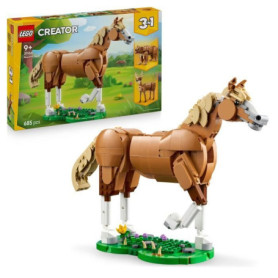 LEGO Creator 3-en-1 Le Beau Cheval - Jeu de Construction Créatif