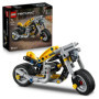 LEGO Technic Moto Jaune - Jouet de Construction pour Enfants