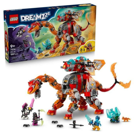 LEGO DreamzZZ Vaisseau-Dino 2-en-1 - Jouet de Construction pour Enfants