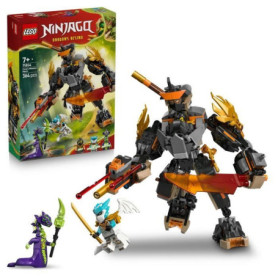 LEGO NINJAGO La Mission du Robot Cole et du Dragon Zane - Jeu de Construction