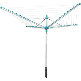 Séchoir Parapluie Leifheit Linomatic 400 Easy - 40m d'Étendage Turquoise
