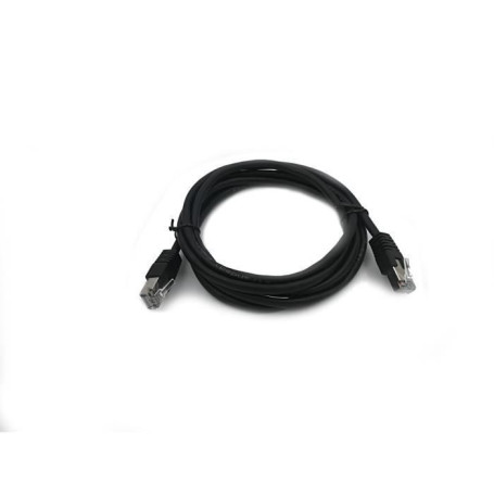 Câble RJ45 Blindé Cat.6 LINEAIRE - 2m Noir
