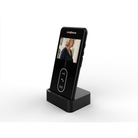 Portier Vidéo Sans Fil Nomade LINK2HOME - Écran LCD 3'' et Portée 150 m