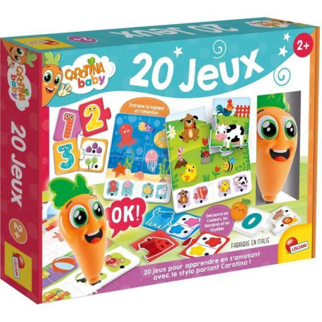Stylo Parlant Carotina Baby - Jeu Éducatif pour Enfants de 2 Ans