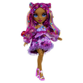 Poupée Mannequin Be Dazzling Noemie Violette - Rainbow High - 28 cm