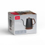 Bouilloire Électrique Col de Cygne LIVOO DOD206 - 1360 W - 1 L - Noir et Marron