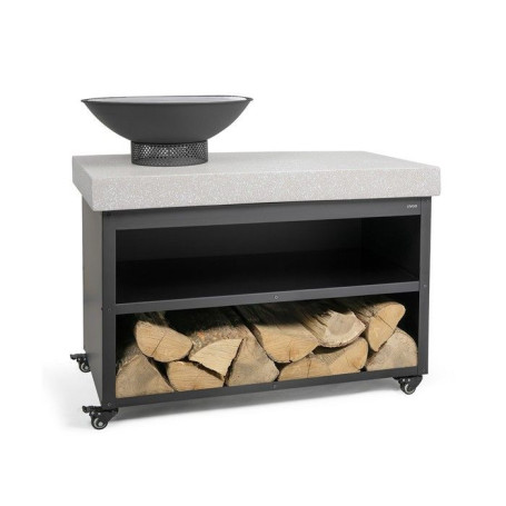 Brasero Barbecue Desserte Mobile LIVOO DOC329