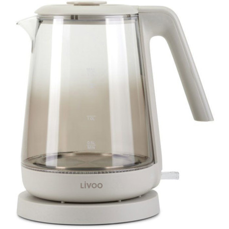 Bouilloire Électrique LIVOO DOD216G en Verre 1,7 L - 2200 W