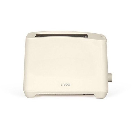 Grille-pain 2 fentes LIVOO DOD162C - 750 W avec thermostat réglable