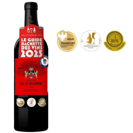 Château Luc de Beaumont 2022 - Vin Rouge Blaye Côte de Bordeaux