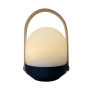 Baladeuse LED Aura sans fil avec poignée en bambou - LUMISKY
