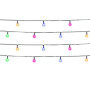 Guirlande Lumineuse Solaire Festy Color - 20 Globes LED Multicolores - 5,8 m