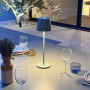 Lampe de Table Sans Fil KELLY OLIVE - LUMISKY - Aluminium Vert LED Dimmable