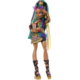 Poupée Nefera De Nile de Monster High avec 7 accessoires