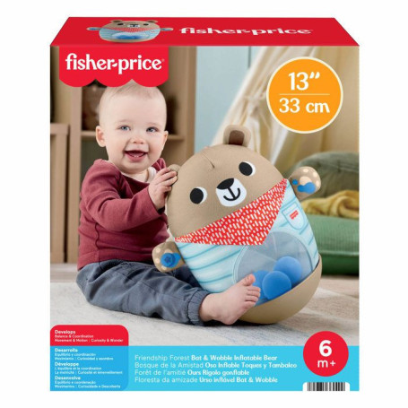 Ourson à Bascule avec Balles Myrtilles - Fisher Price