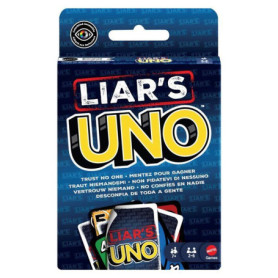UNO Liar's - Jeu de cartes bluff et stratégie pour toute la famille