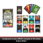 UNO Élite Formula 1 - Jeu de cartes avec 4 boosters