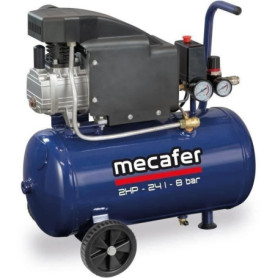 Compresseur MECAFER 24L 2HP - Performance et Durabilité