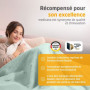 Couverture Chauffante Réversible MEDISANA HB 417 - 120 W - 9 Réglages - 180 x 130 cm - Vert