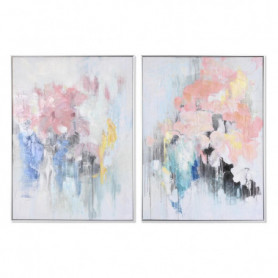 Cadre DKD Home Decor Abstrait (60 x 3 x 80 cm) (2 Unités) 108,99 €