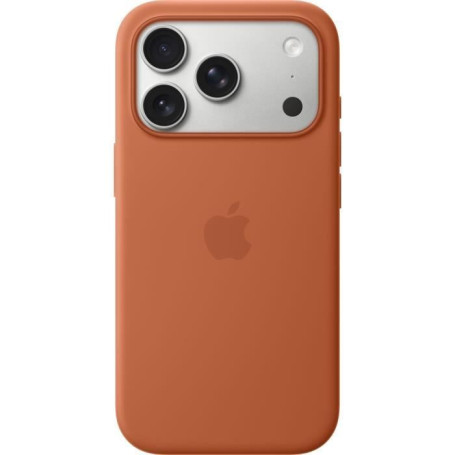 Coque en Silicone MagSafe pour iPhone 17 Pro - Terra Cotta
