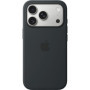 Coque en Silicone MagSafe pour iPhone 17 Pro - Noir