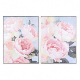 Cadre DKD Home Decor Fleurs (60 x 3 x 80 cm) (2 Unités) 108,99 €
