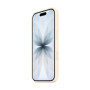 Coque en Silicone MagSafe pour iPhone 17 - Couleur Vanille