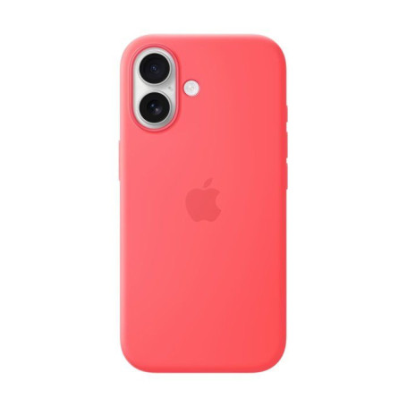 Coque en Silicone MagSafe pour iPhone 17 - Goyave Éclatante