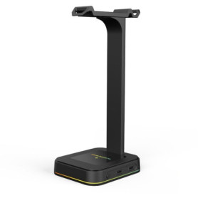 Support de Casque Gaming Hydra avec Éclairage RGB - Noir