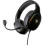 Casque Gamer Filaire Borealis avec Micro Amovible et LED RGB - Noir
