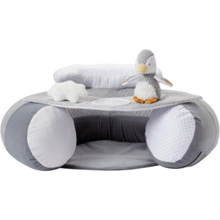 Siège Gonflable NUBY Sit & Play avec Plateau Amovible - Gris
