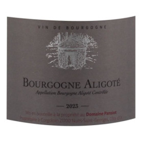 Domaine Pansiot 2023 Bourgogne Aligoté - Vin Blanc de Qualité