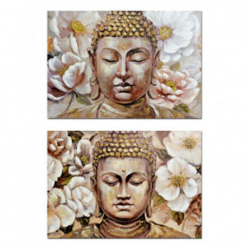 Cadre DKD Home Decor Buda Oriental (2 Unités) (100 x 3 x 70 cm) 109,99 €