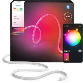 Ruban LED Philips Hue 4 m - Éclairage Chromasync Coloré et Blanc Intense