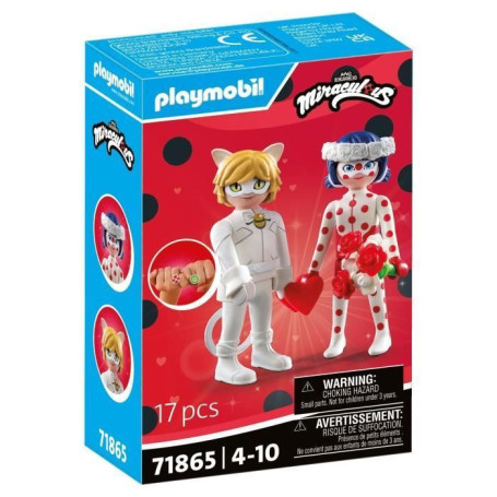 Mariage Ladybug et Chat Noir - Set PLAYMOBIL Miraculous